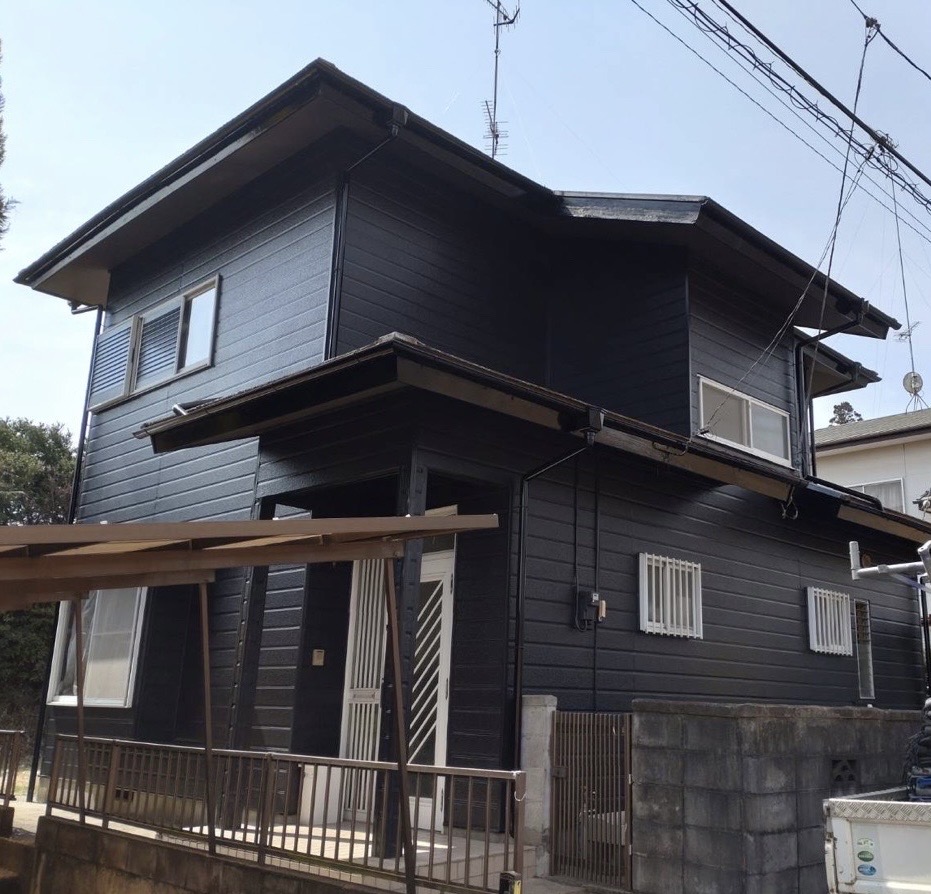 笠間市　大田町　O様邸　外壁塗装・屋根カバー工事