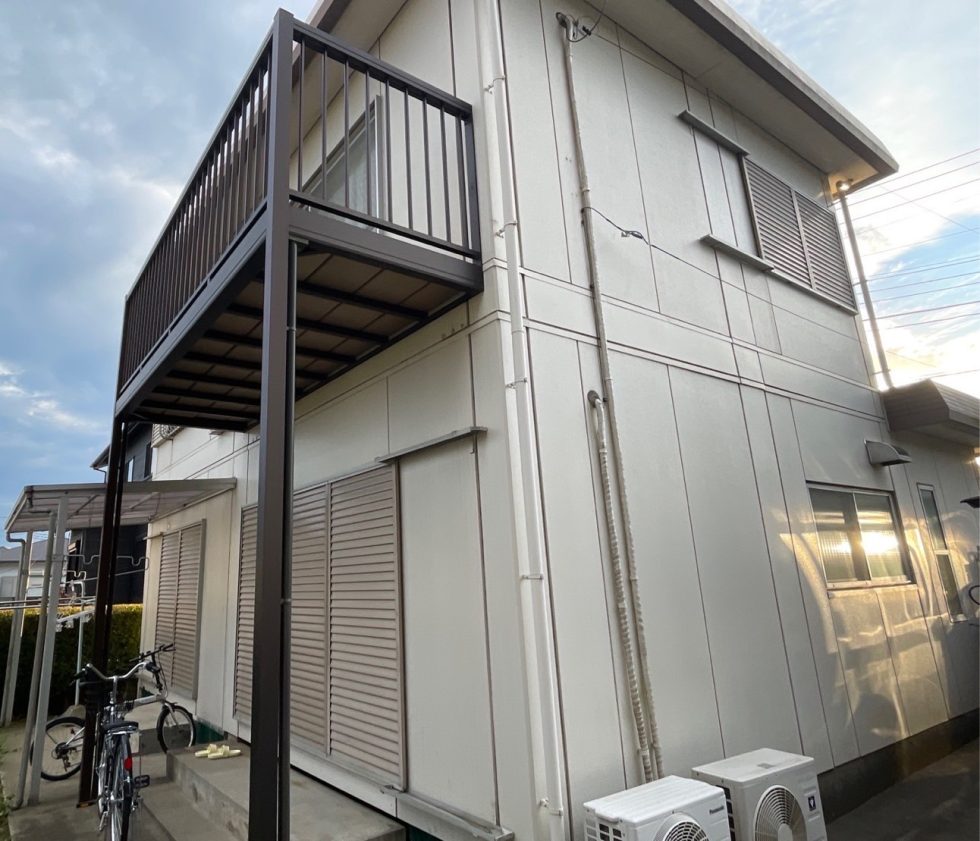 水戸市　新原　K様邸　外壁・屋根塗装工事