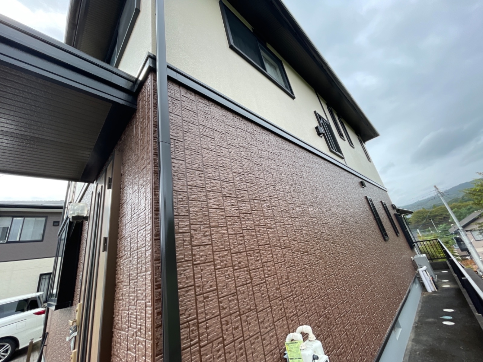 【3年目点検】水戸市　外壁・屋根塗装工事 施工イメージ